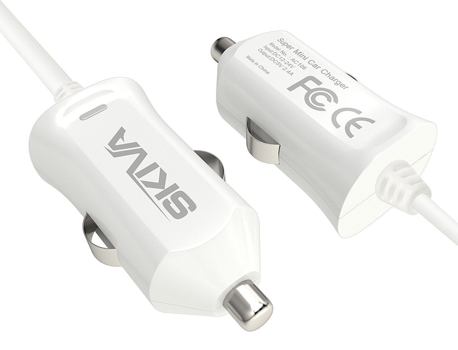 12W Car Charger with Lightning Connector - Budi M8J062L