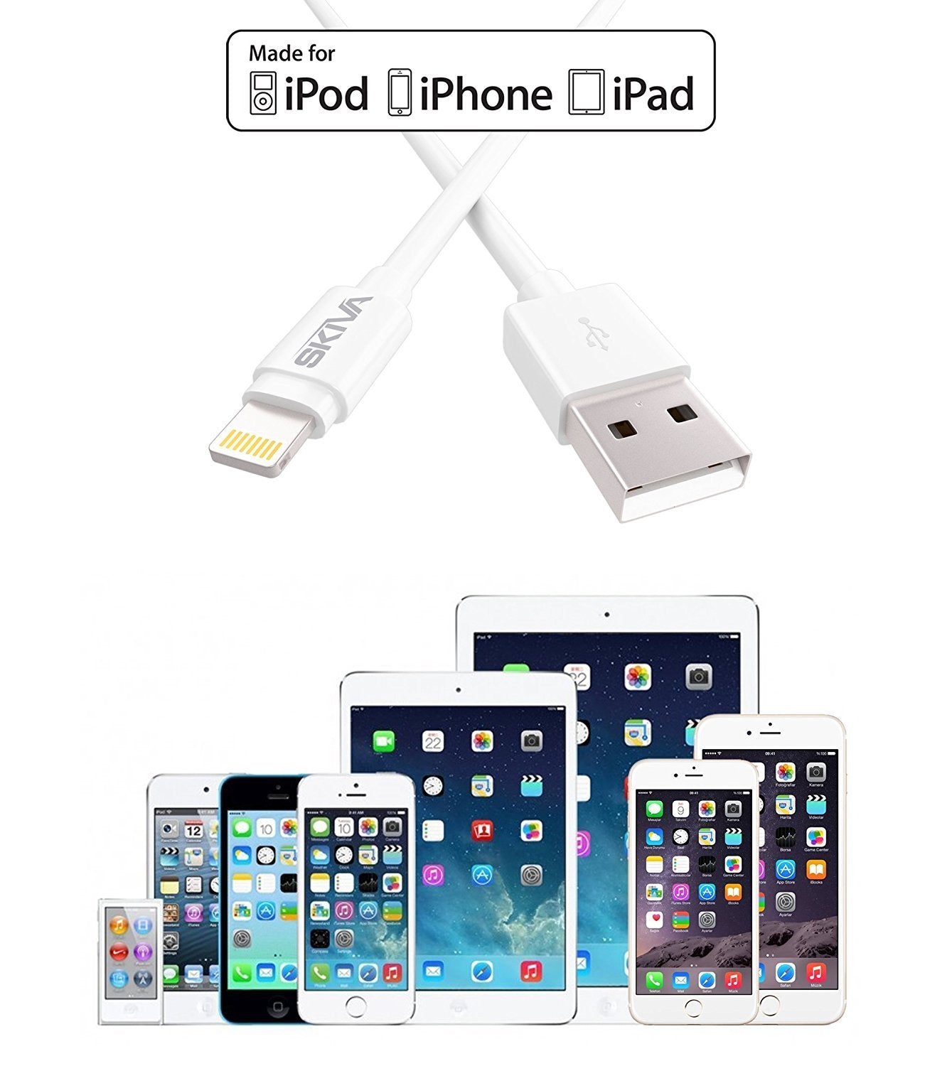 Apple Certified Retractable Lightning Cable  Charge and Sync Lightnin –  Engine Design Group