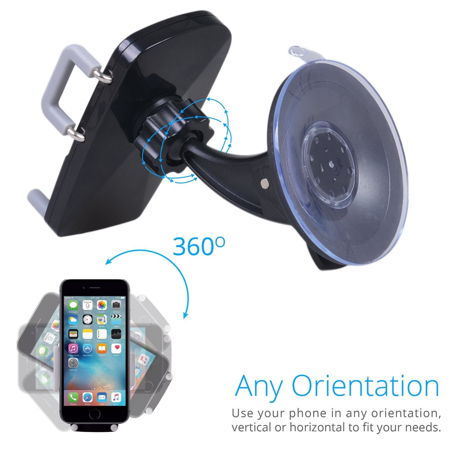 Magnetic Car Phone Mount for WINDSHIELD